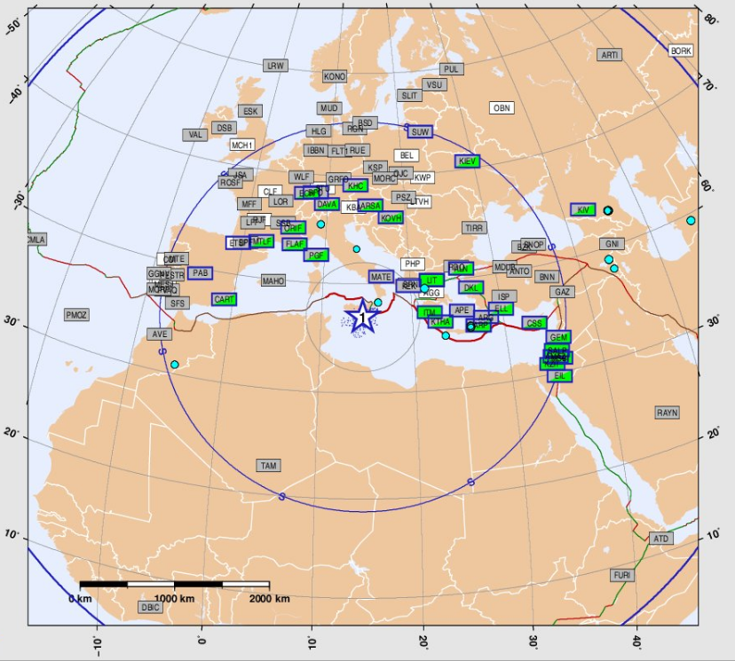 4.8M Earthquake at southern Sicily, Italy. Possible local damages